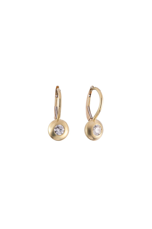 Old European Cut Diamond Earrings-Sylva & Cie.-Boyds Philadelphia