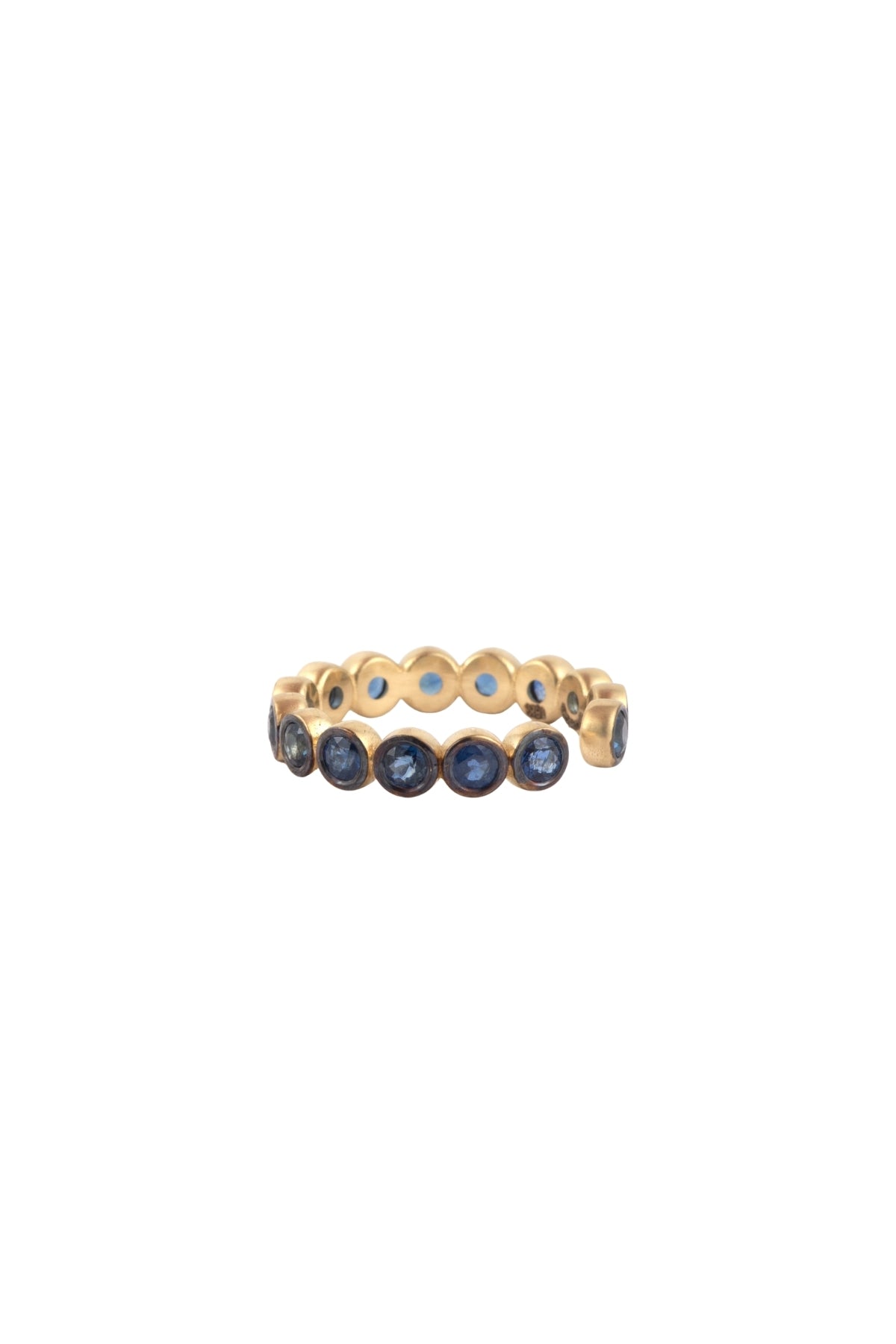 Sapphire Bubble Eternity Band-Sylva & Cie.-Boyds Philadelphia