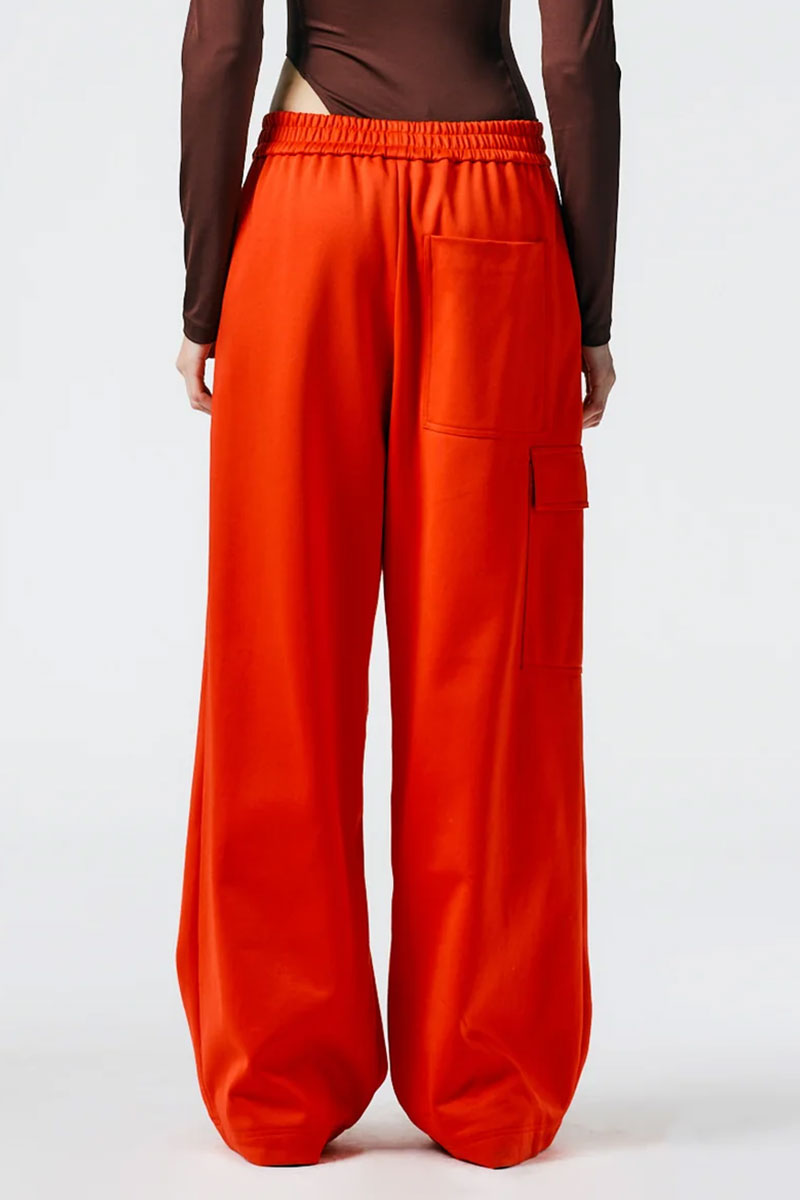 Active Knit Wide Leg Pull On Pant-Tibi-Boyds Philadelphia