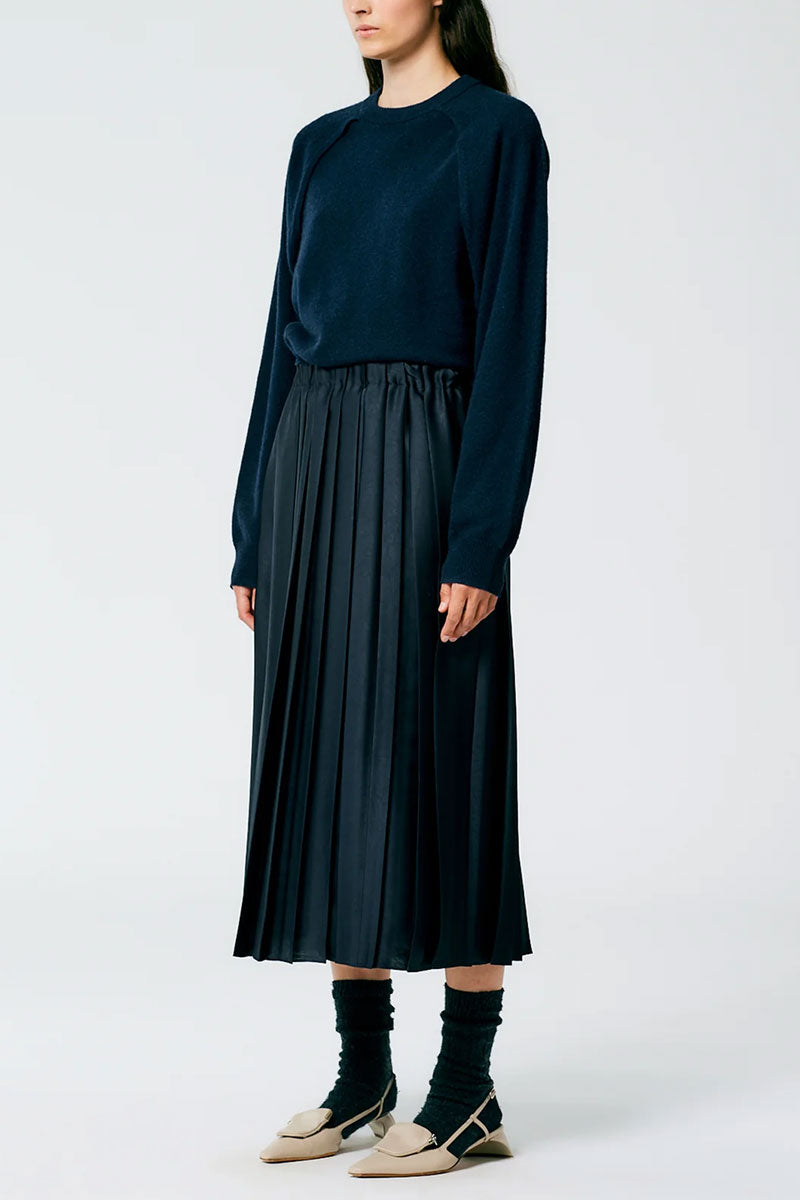 Feather Weight Pleated Pull On Skirt-Tibi-Boyds Philadelphia