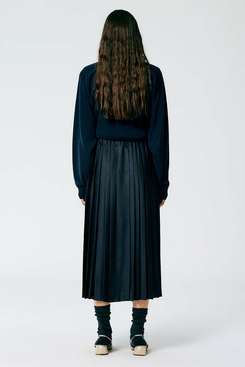 Feather Weight Pleated Pull On Skirt-Tibi-Boyds Philadelphia