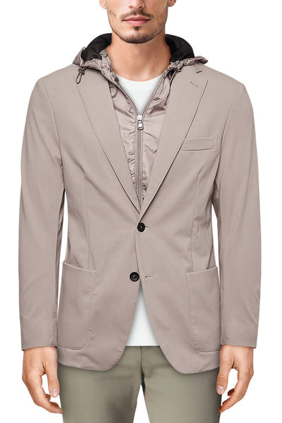 Techno Fabric Zip-Out Hoodie-Fradi-Boyds Philadelphia