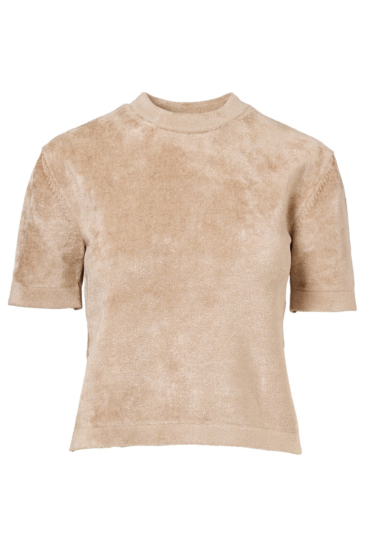 Crop Chenille T-Shirt-SOVEN-Boyds Philadelphia