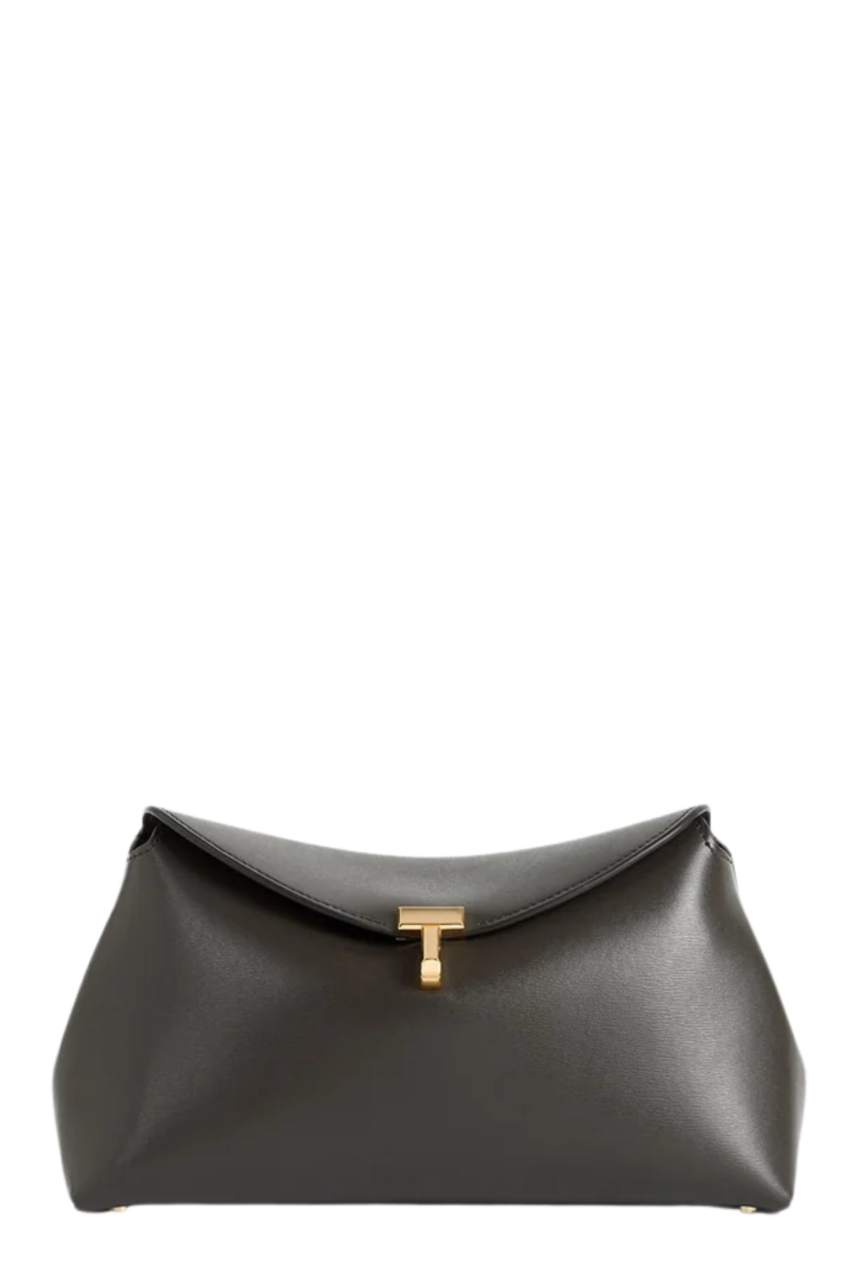 T-Lock Leather Clutch-TOTEME-Boyds Philadelphia