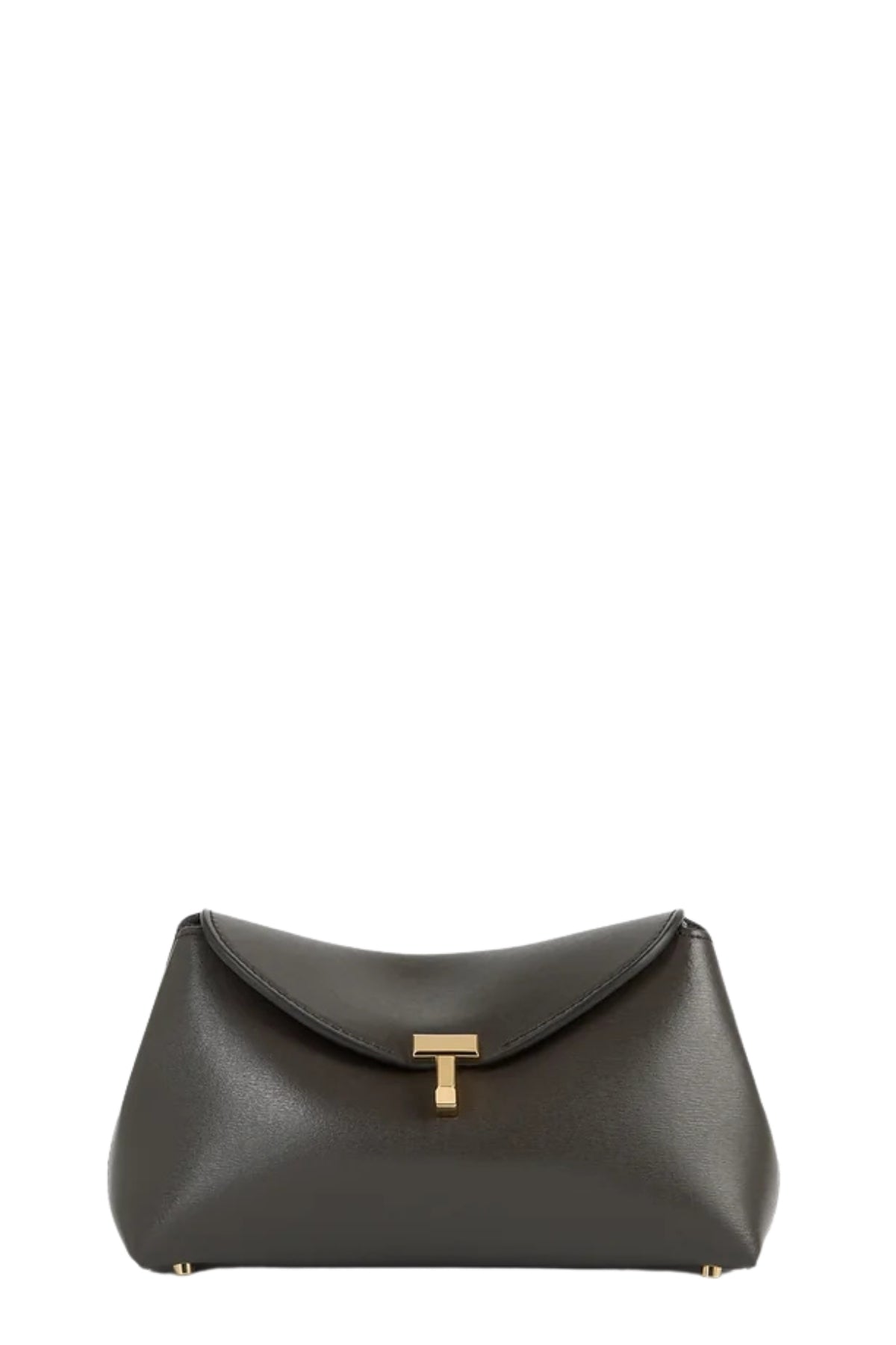 Mini T-Lock Leather Clutch-TOTEME-Boyds Philadelphia
