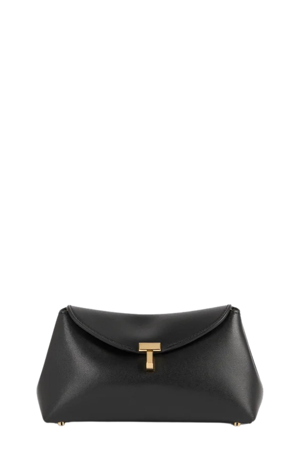 Mini T-Lock Leather Clutch-TOTEME-Boyds Philadelphia