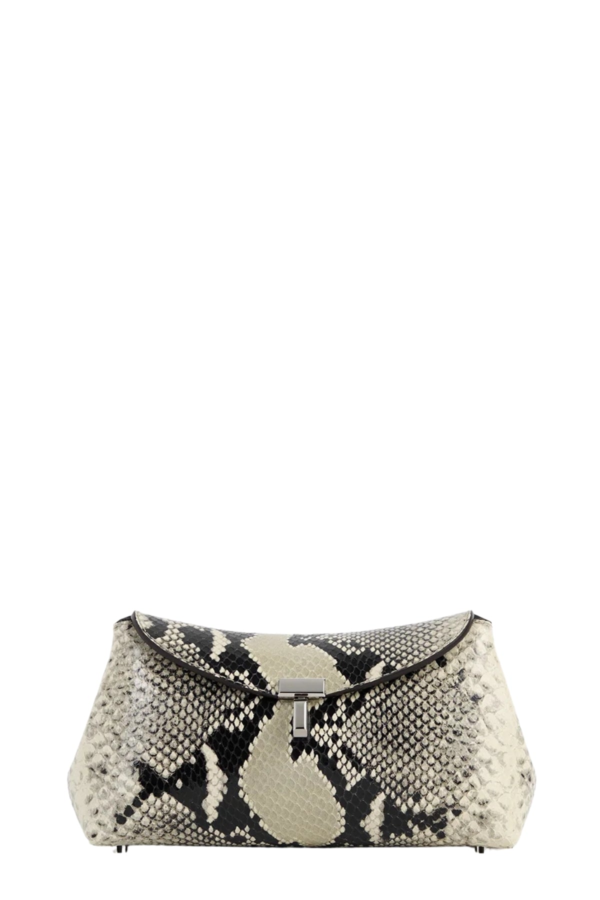 Mini T-Lock Python-Embossed Clutch-TOTEME-Boyds Philadelphia