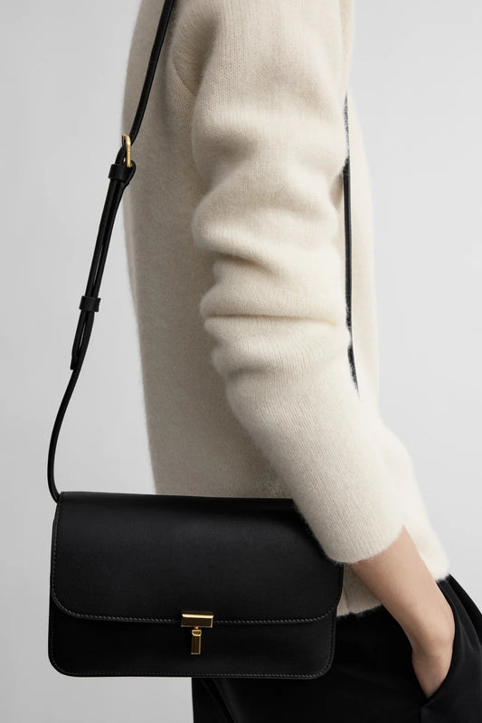 T-Lock Leather Crossbody-TOTEME-Boyds Philadelphia