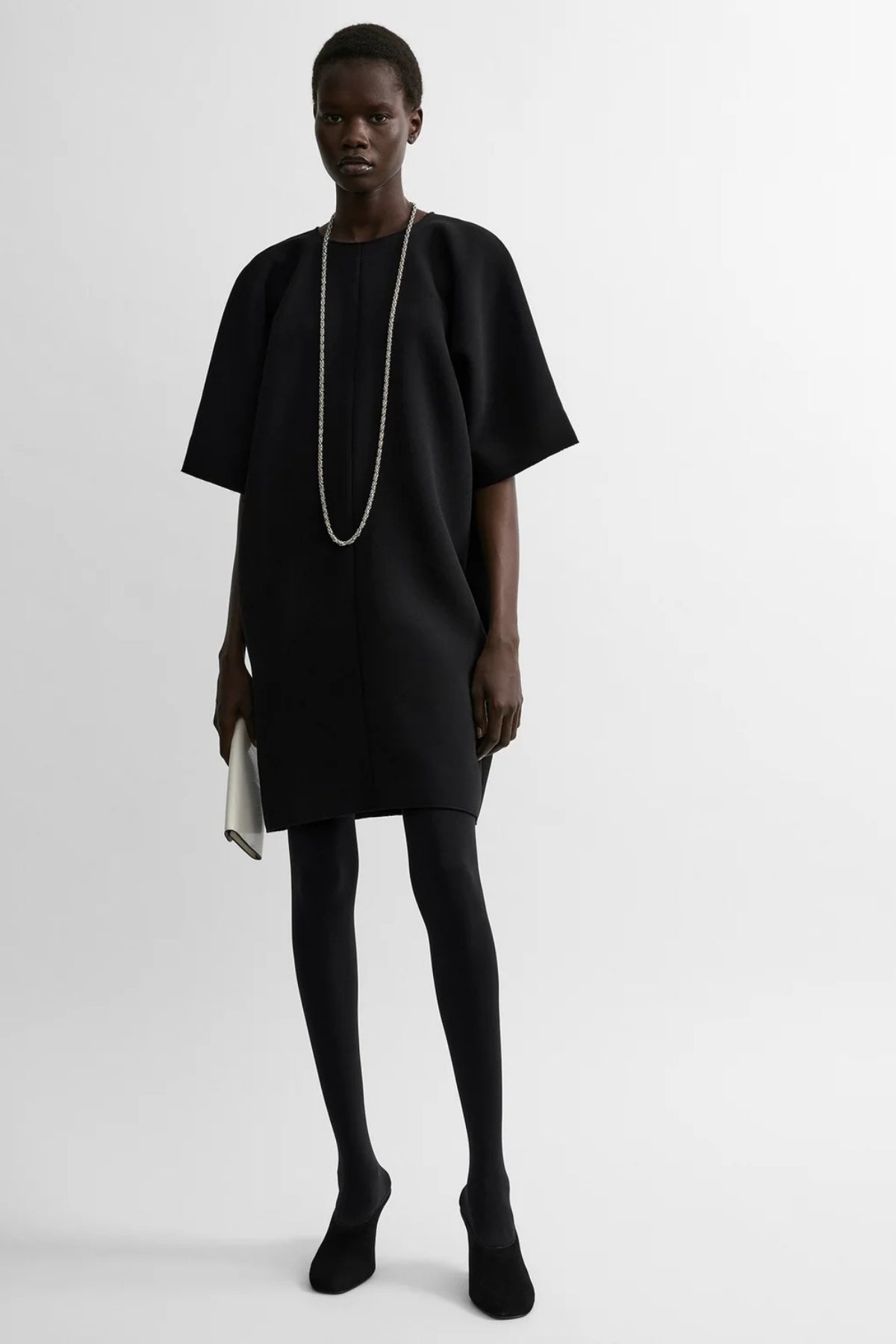 Cocoon Crepe Dress-TOTEME-Boyds Philadelphia