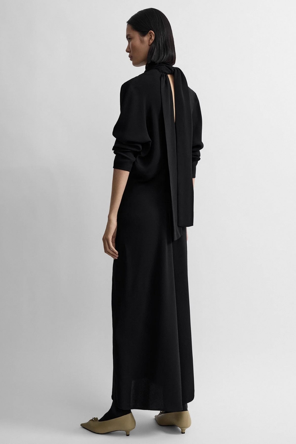 Slouch Waist Scarf Dress-TOTEME-Boyds Philadelphia