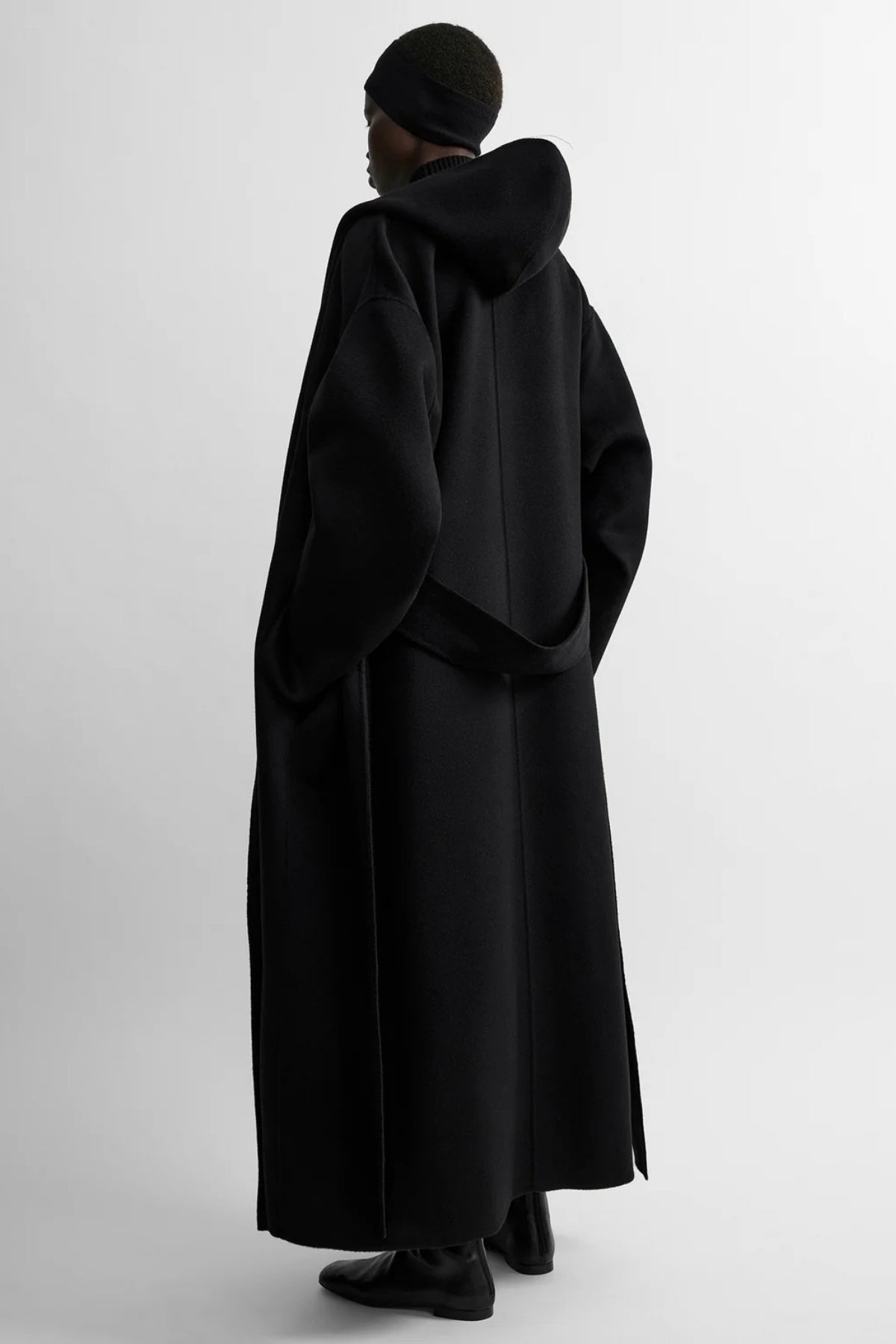 Hoodie Belted Coat-TOTEME-Boyds Philadelphia