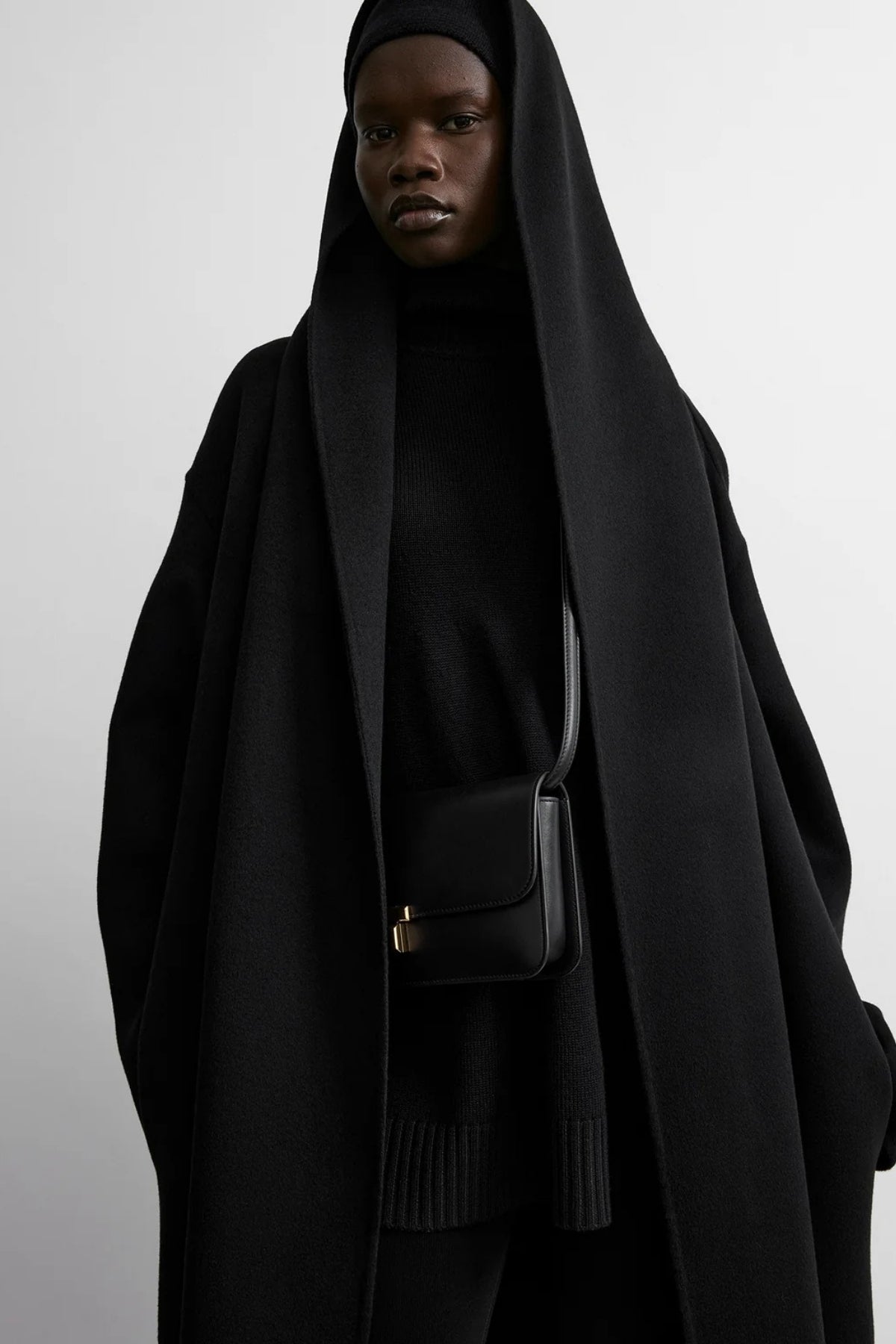 Hoodie Belted Coat-TOTEME-Boyds Philadelphia