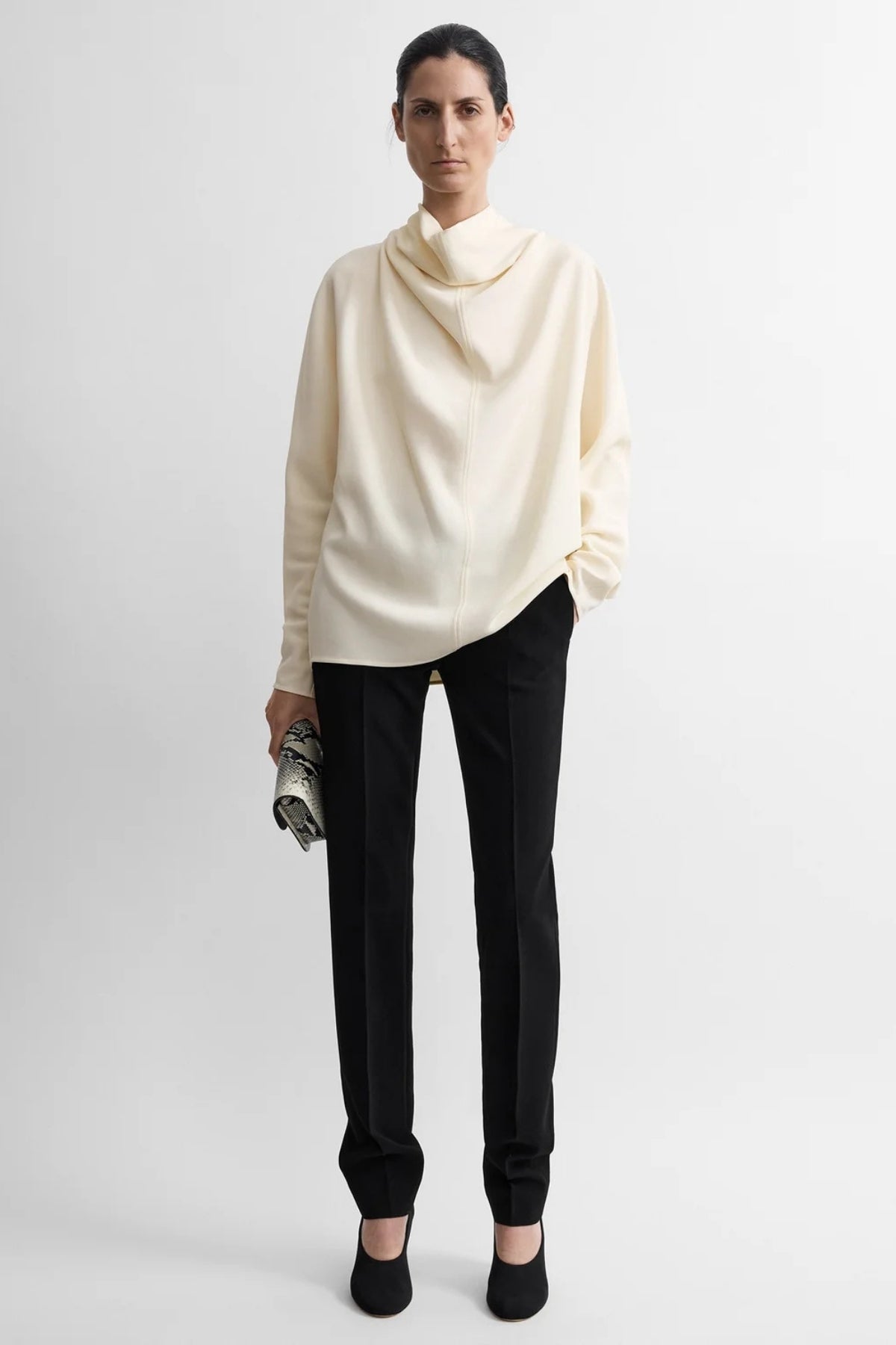 Cowl Neck Blouse-TOTEME-Boyds Philadelphia