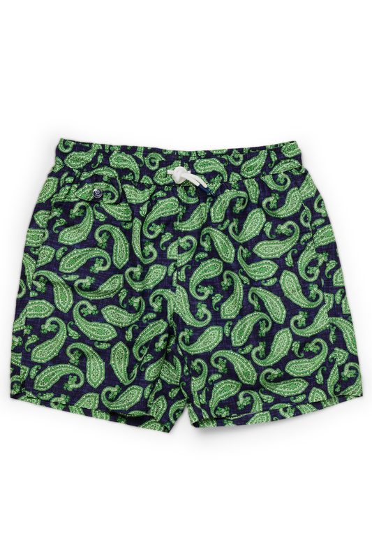Paisley Swim Shorts-Tiki-Boyds Philadelphia