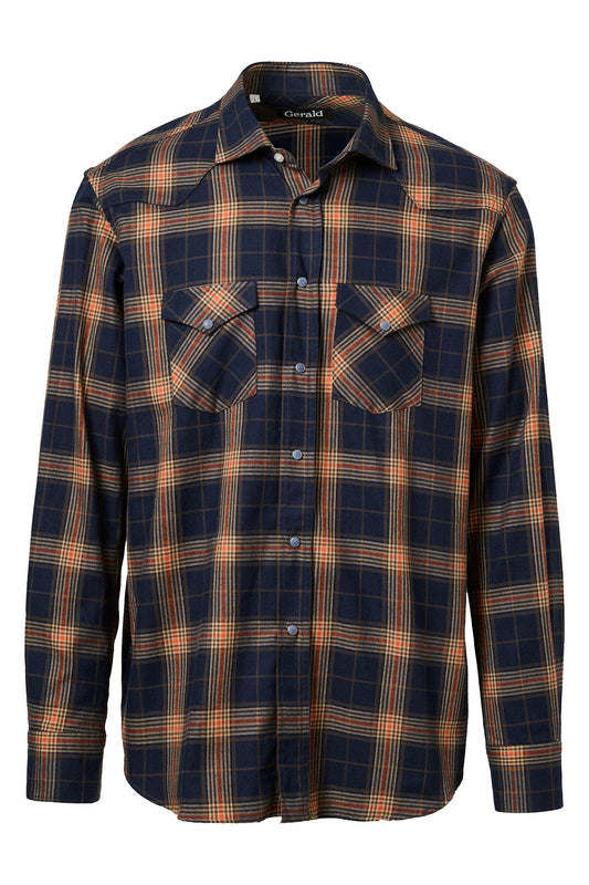 Plaid Button-Down Sport Shirt-Gerald-Boyds Philadelphia