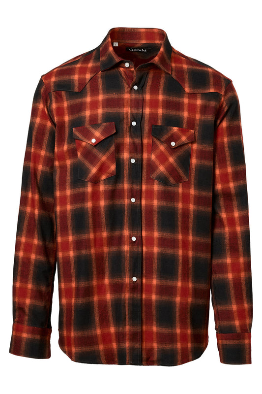Plaid Button-Down Sport Shirt-Gerald-Boyds Philadelphia