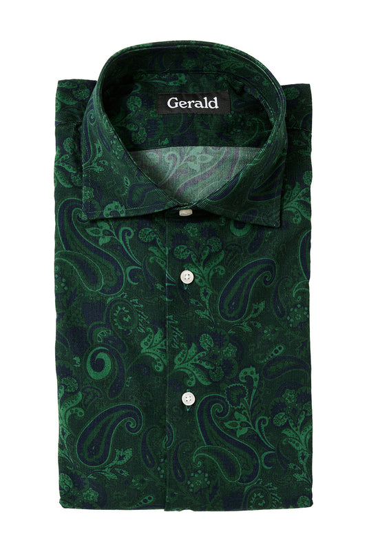 Tonal Print Sport Shirt-Gerald-Boyds Philadelphia
