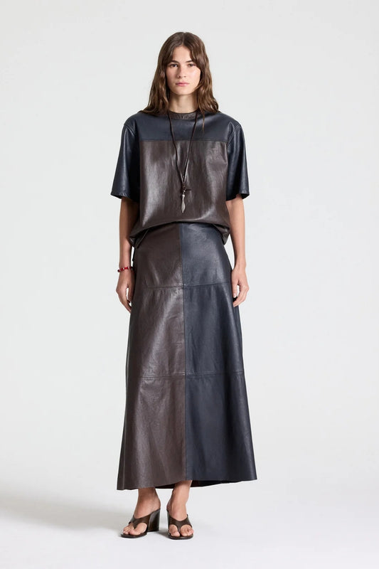 A-Line Skirt with Cut Seams-TWP-Boyds Philadelphia