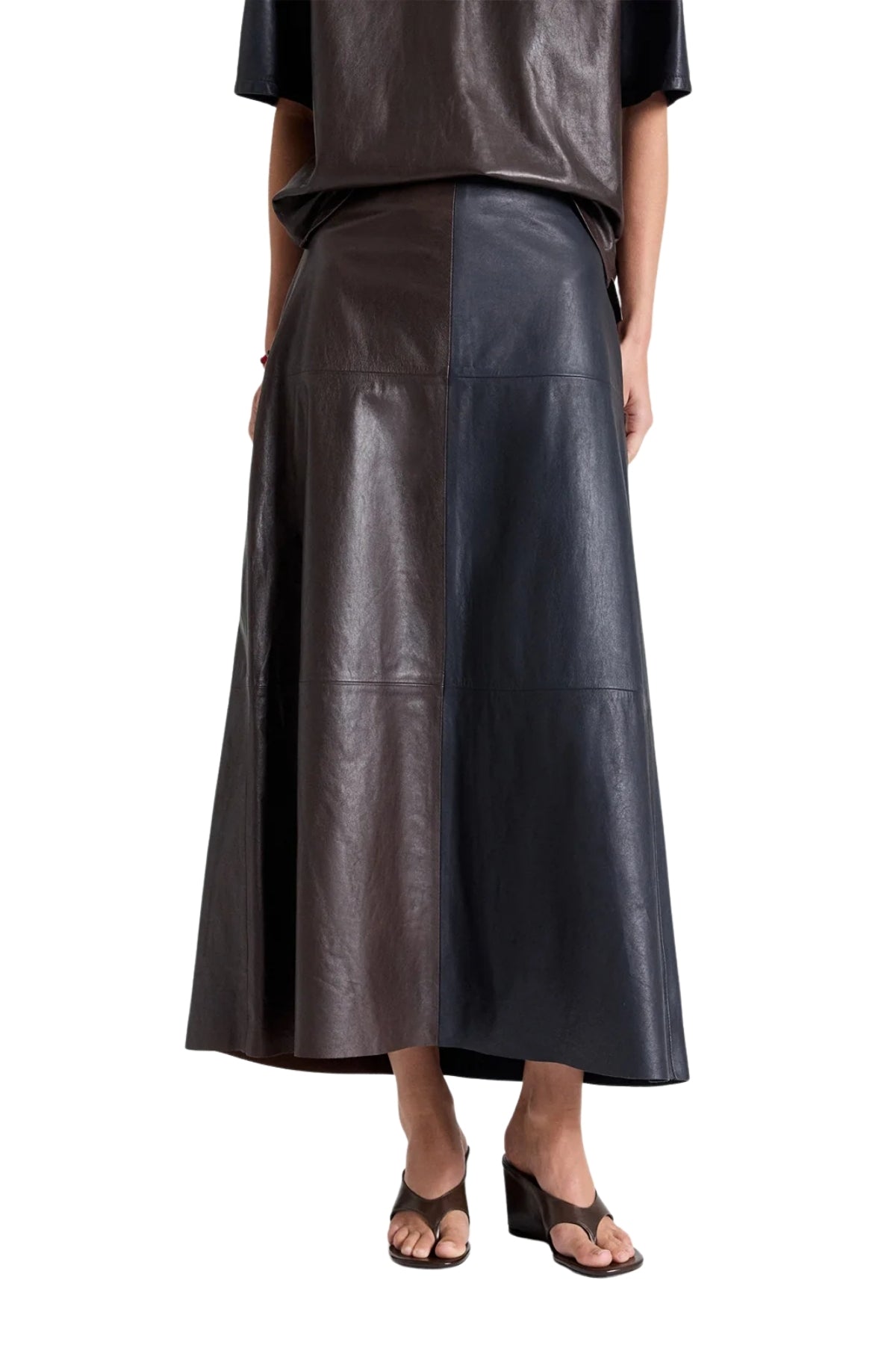 A-Line Skirt with Cut Seams-TWP-Boyds Philadelphia