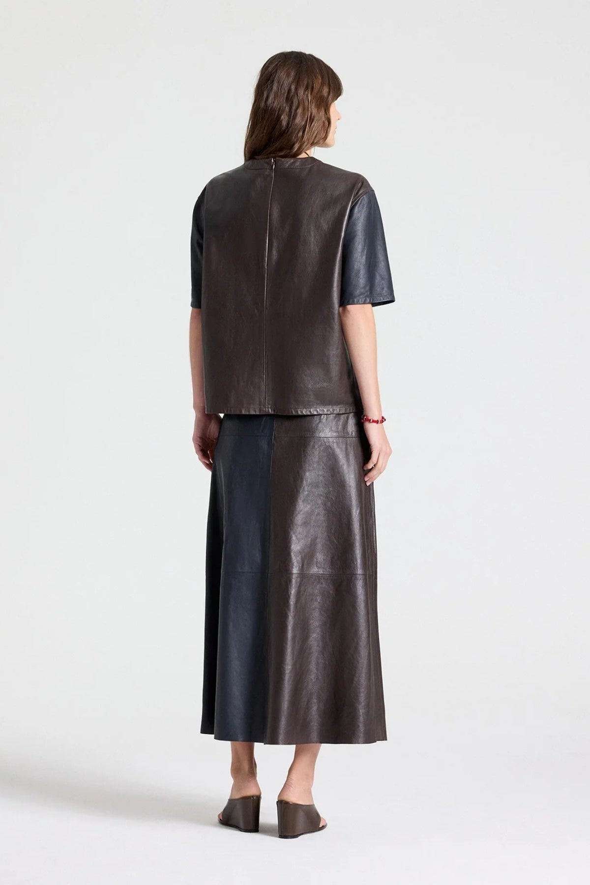 A-Line Skirt with Cut Seams-TWP-Boyds Philadelphia