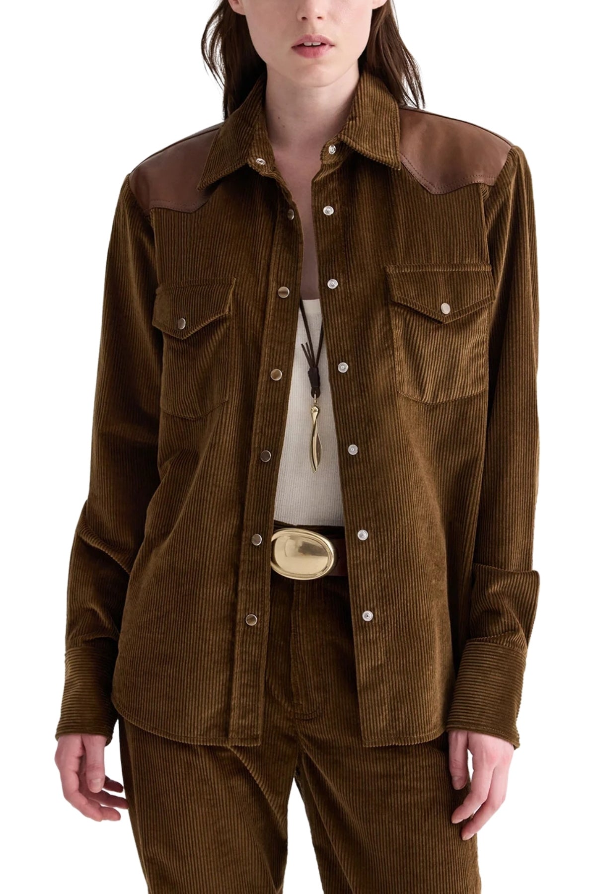 Cowboy Take Me Away Shirt with Combo-TWP-Boyds Philadelphia