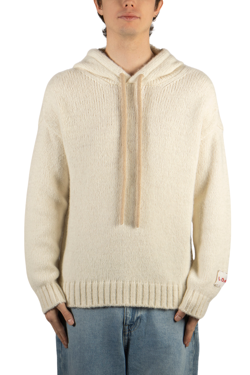 Knit Hooded Sweater-Longo-Boyds Philadelphia