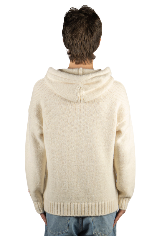 Knit Hooded Sweater-Longo-Boyds Philadelphia