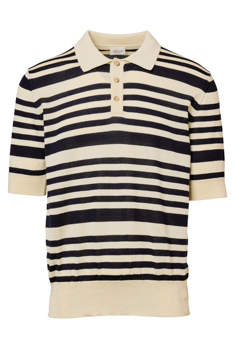 Retro Striped Polo-Gallia-Boyds Philadelphia