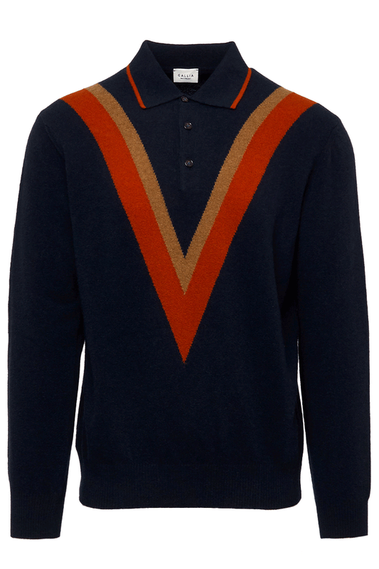Anson Intarsia Polo-Gallia-Boyds Philadelphia
