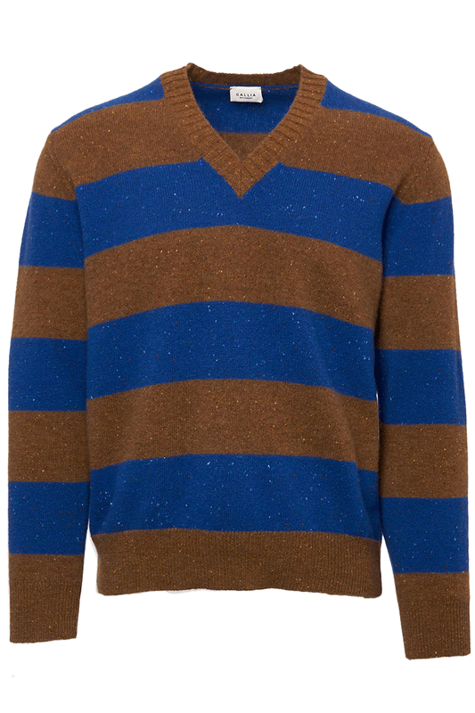 Lawrence Striped V-Neck-Gallia-Boyds Philadelphia