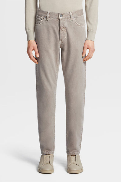 Marbled Cotton Jeans-Zegna-Boyds Philadelphia