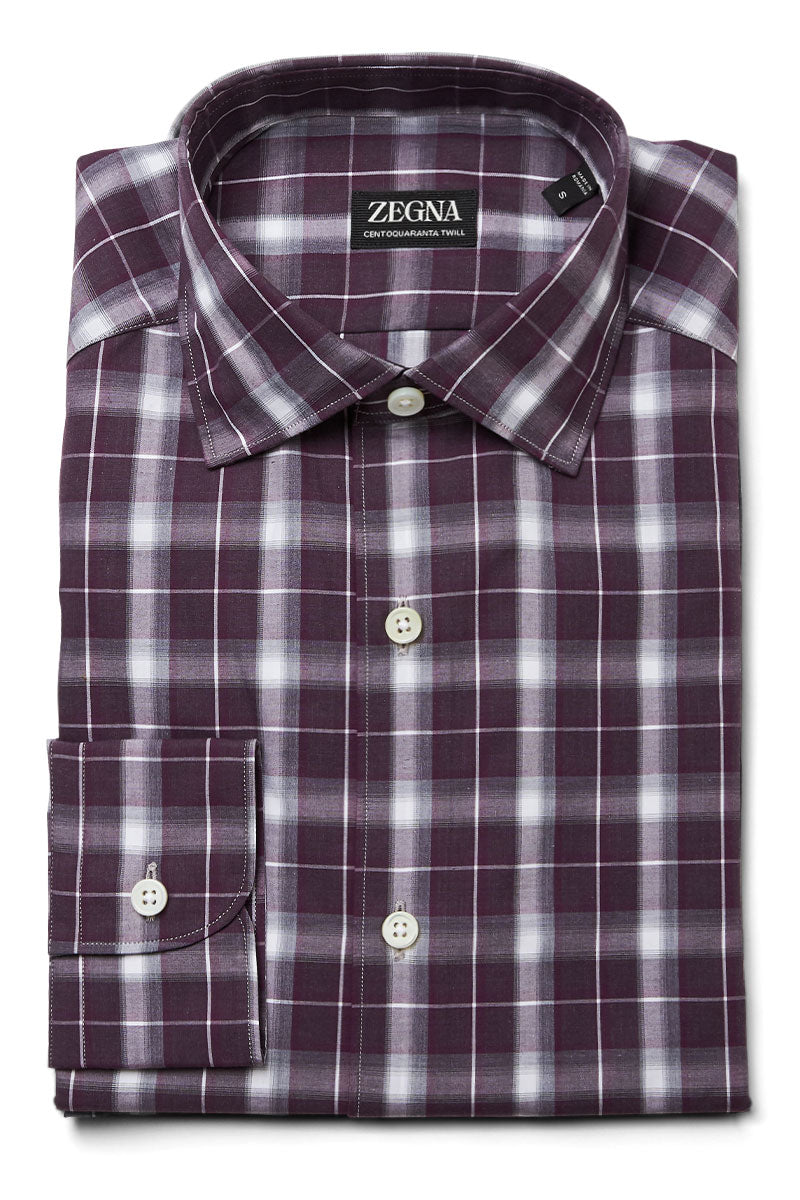 Centoquaranta Twill Shirt-Zegna-Boyds Philadelphia