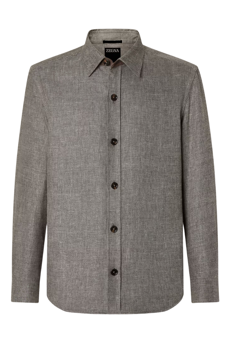 Mélange Overshirt-Zegna-Boyds Philadelphia