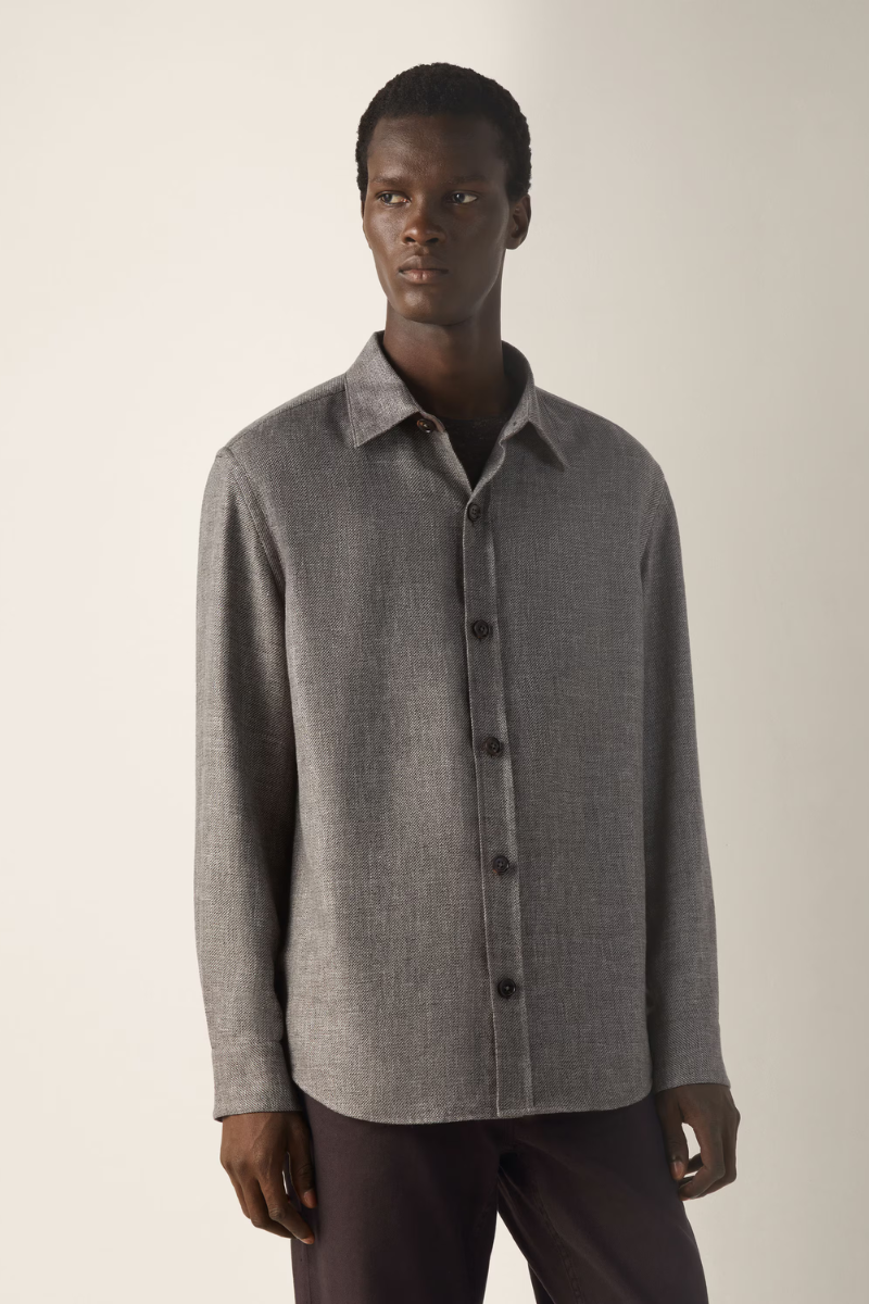 Mélange Overshirt-Zegna-Boyds Philadelphia