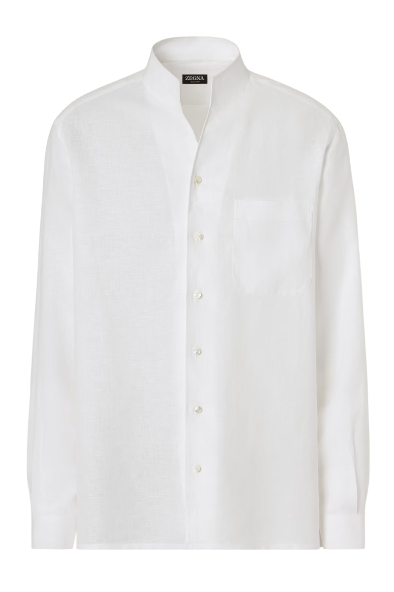 Oasi Lino Shirt-Zegna-Boyds Philadelphia