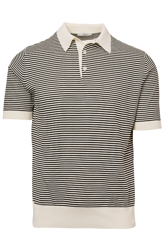 Striped Knit Polo-Casheart-Boyds Philadelphia