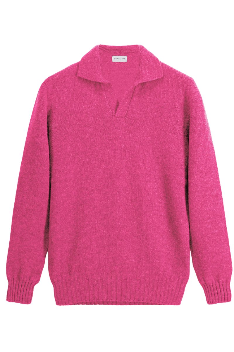 Softwool Open Polo-Scaglione-Boyds Philadelphia