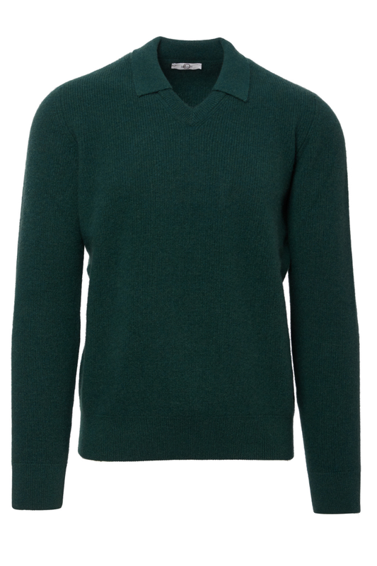 Rib Knit Johnny Color Polo-Casheart-Boyds Philadelphia