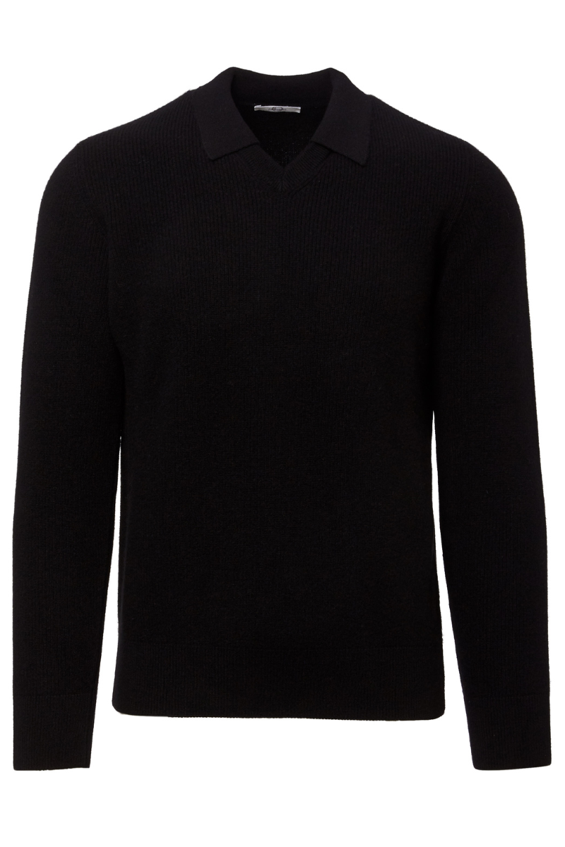 Rib Knit Johnny Color Polo-Casheart-Boyds Philadelphia