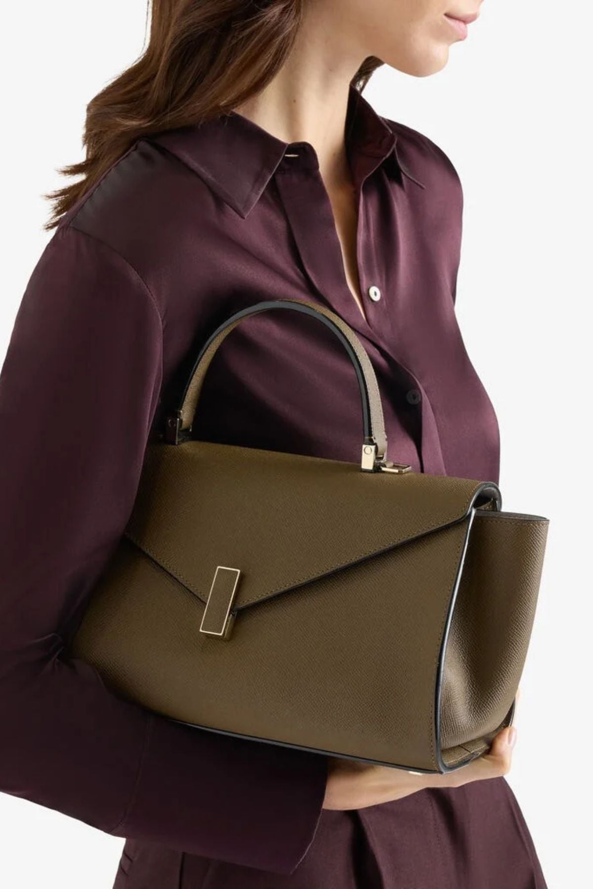Iside Editor Top Handle Medium Bag-Valextra-Boyds Philadelphia