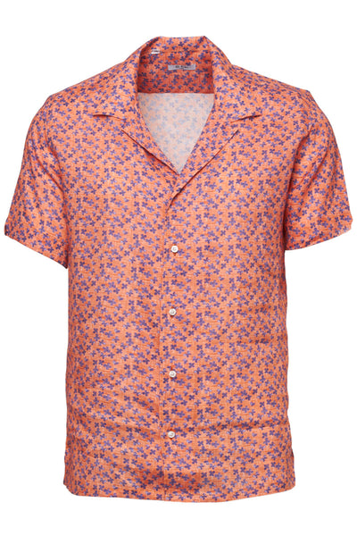 Short Sleeve Camp Shirt-Tiki-Boyds Philadelphia