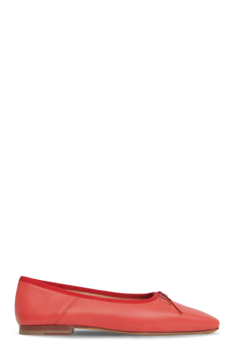 Square Toe Ballerina Flat-Mansur Gavriel-Boyds Philadelphia