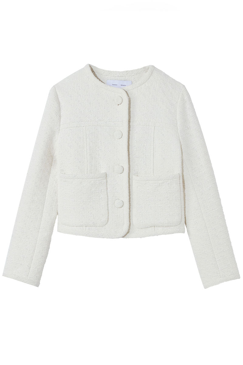 Tweed Cropped Jacket-Proenza Schouler White Label-Boyds Philadelphia