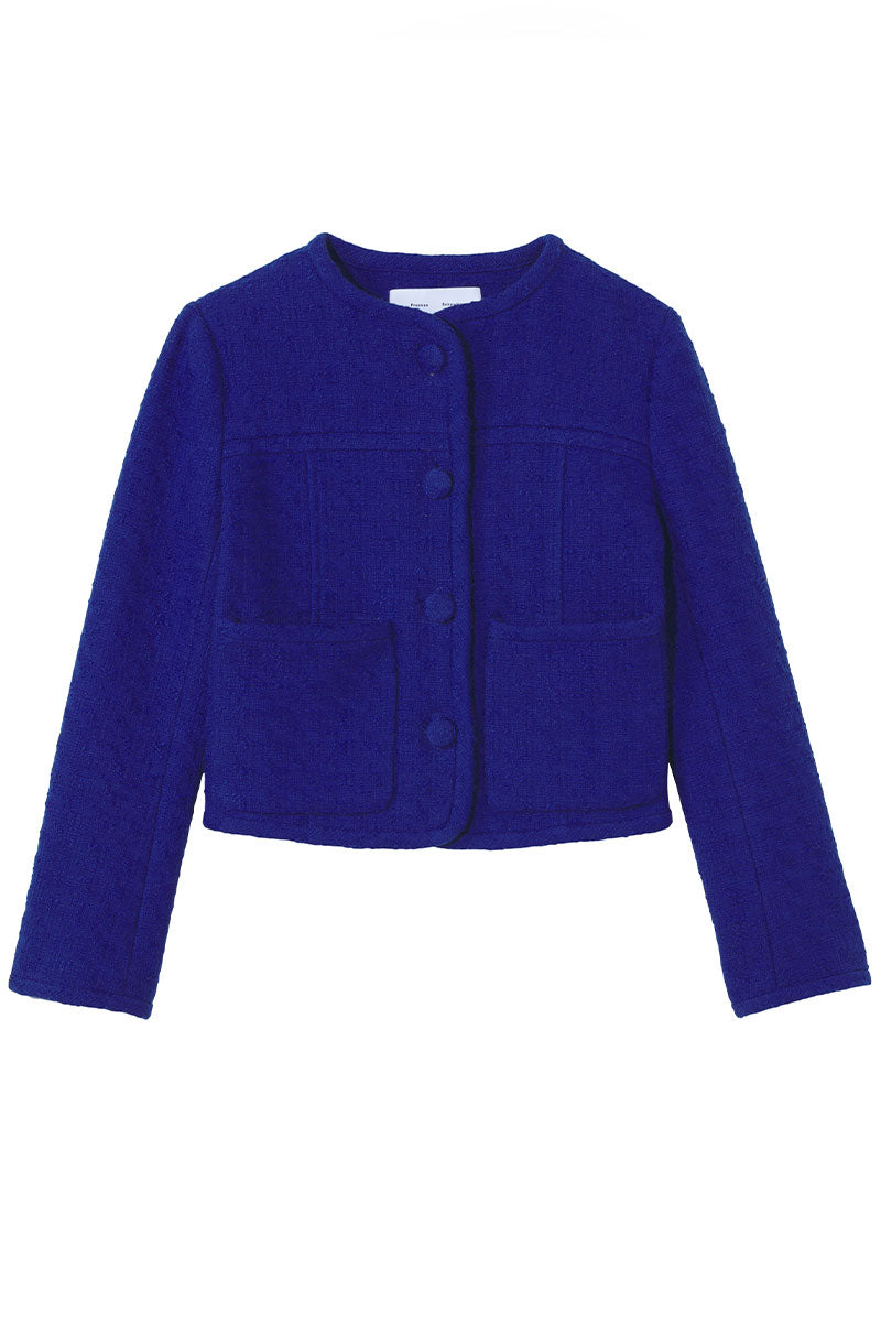 Tweed Cropped Jacket-Proenza Schouler White Label-Boyds Philadelphia