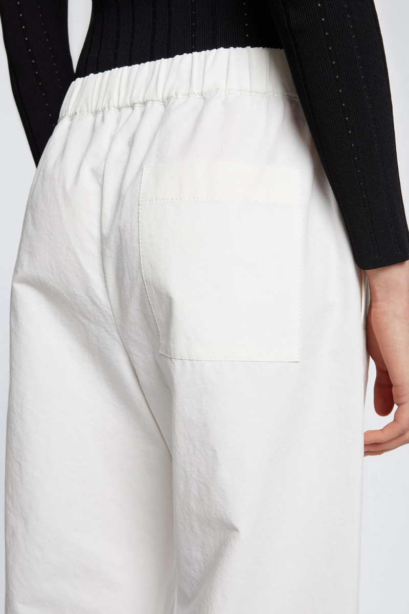 Solid Cotton Linen Easy Pants-Proenza Schouler White Label-Boyds Philadelphia