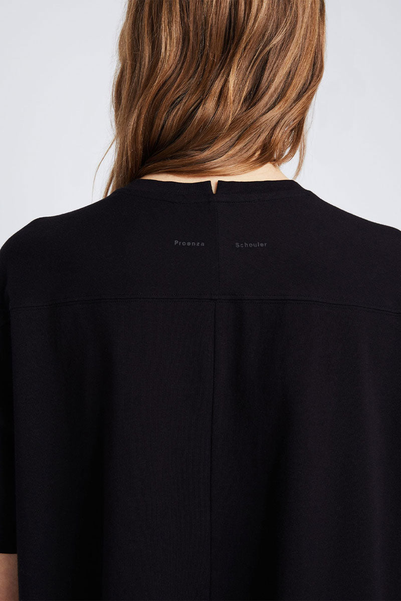 Relaxed Side Tie T-Shirt-Proenza Schouler White Label-Boyds Philadelphia