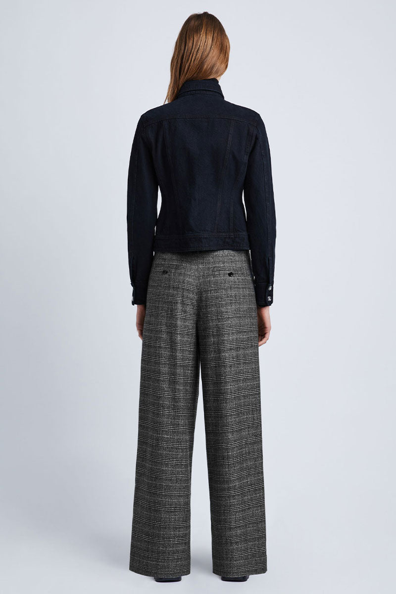 Plaid Suiting Wide Leg Pants-Proenza Schouler White Label-Boyds Philadelphia