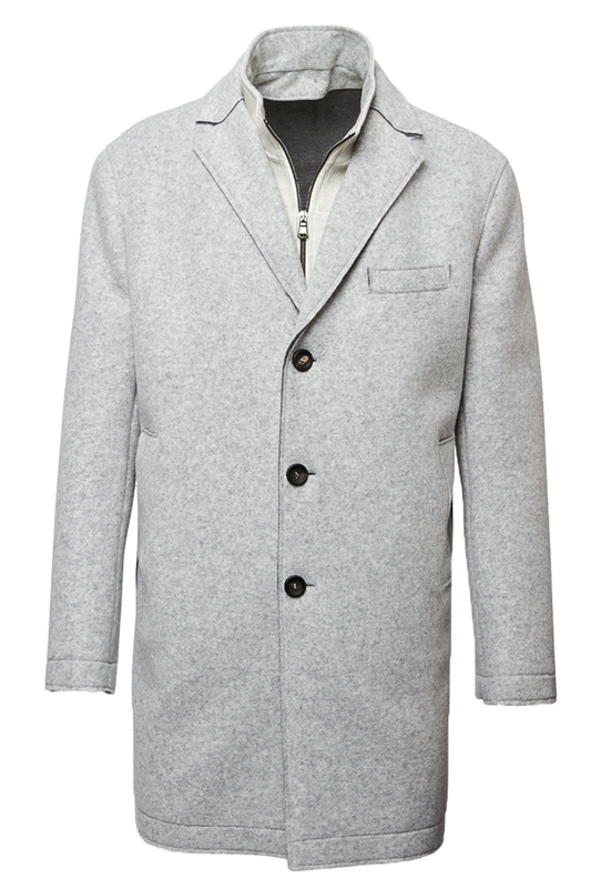 Laser Cut Wool Coat-Fradi-Boyds Philadelphia