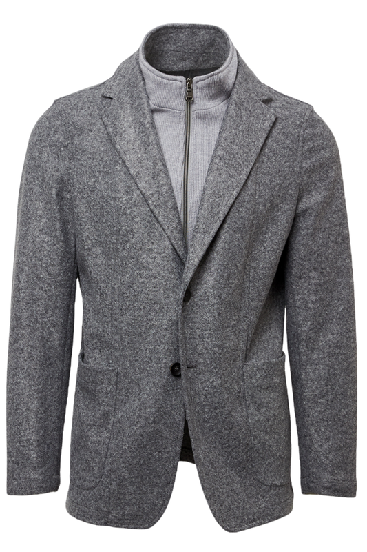 Zip Out Mock Jacket-Fradi-Boyds Philadelphia