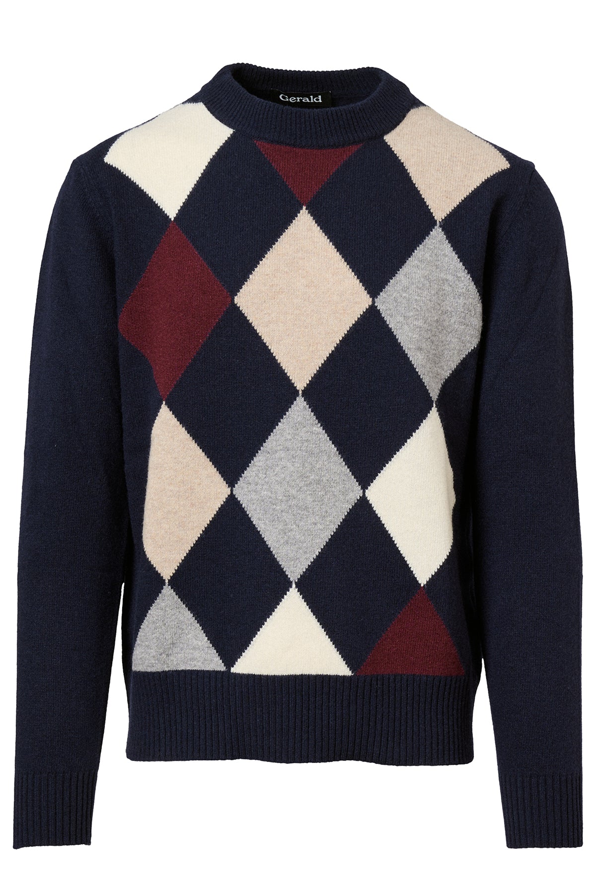 Argyle Crewneck Sweater-Gerald-Boyds Philadelphia